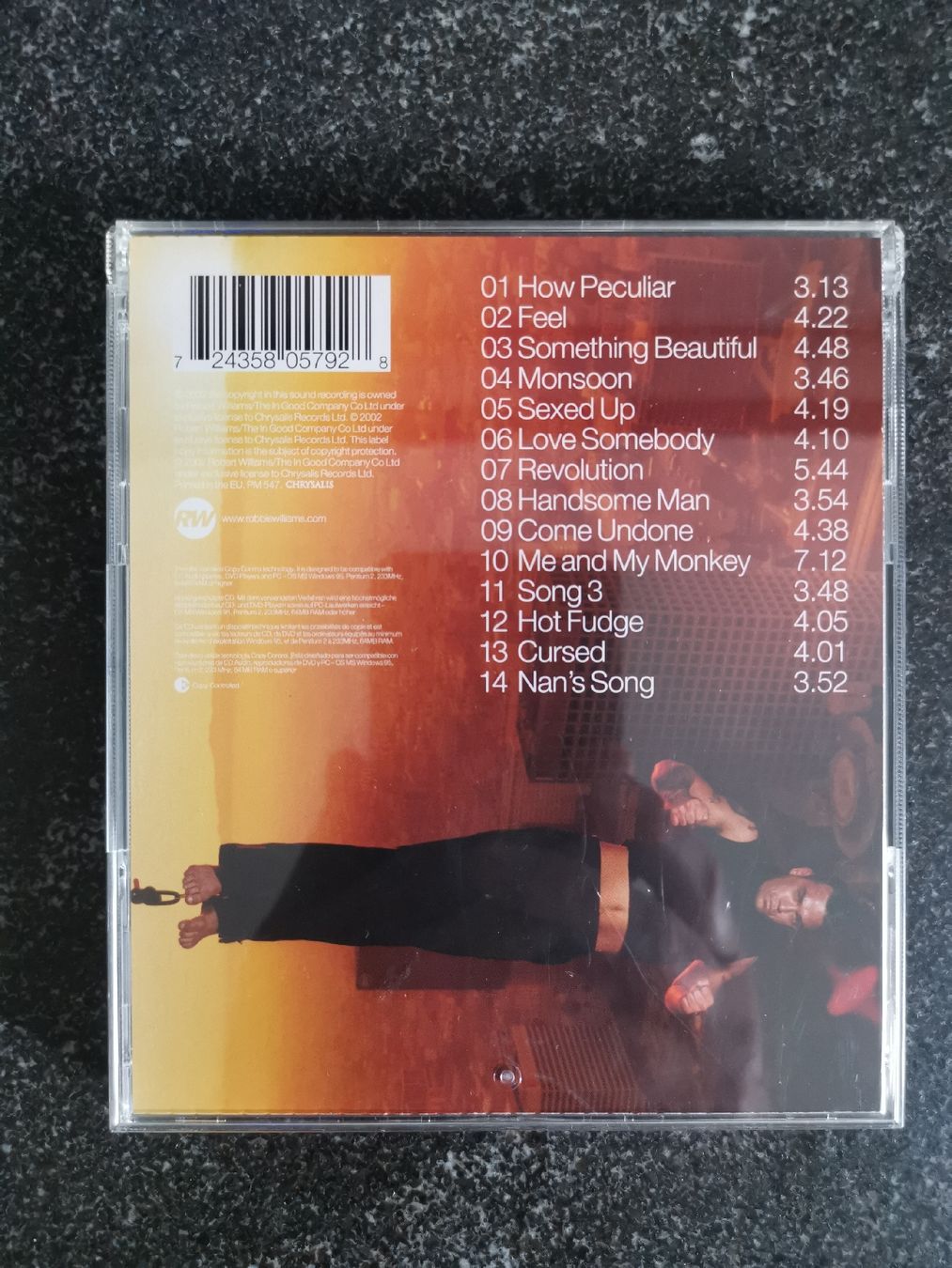 CD: ROBBIE WILLIAMS ESCAPOLOGY – Usato da Genève venduto da abba74 1