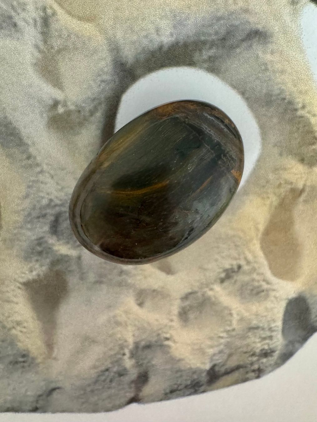 Edelsteine: Tigerauge blau – Neu (gemäss Beschreibung) aus Biberist von Steine