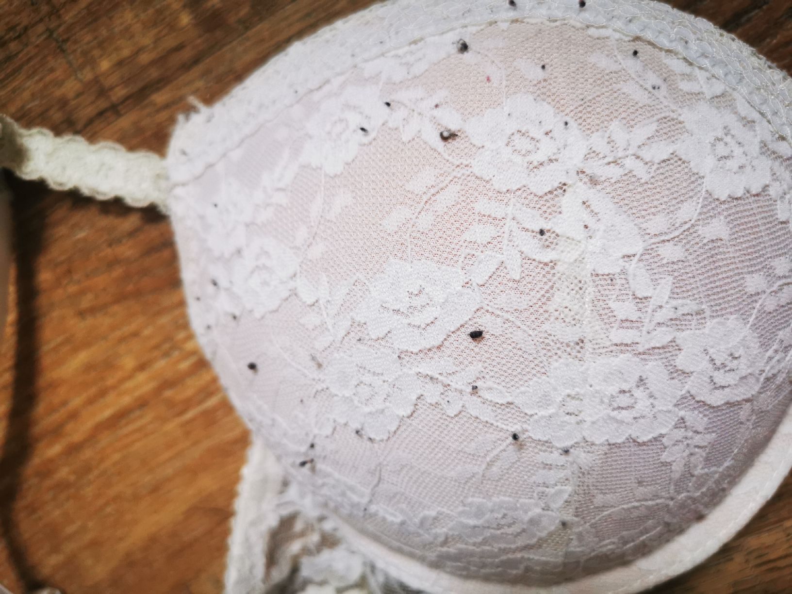 Sonstige Unterwäsche: Sehr schönes Spitzen-Bustier Weiss Gr. 80D - Sommerlich – Gebraucht aus Balsthal von Leila_Luna 1