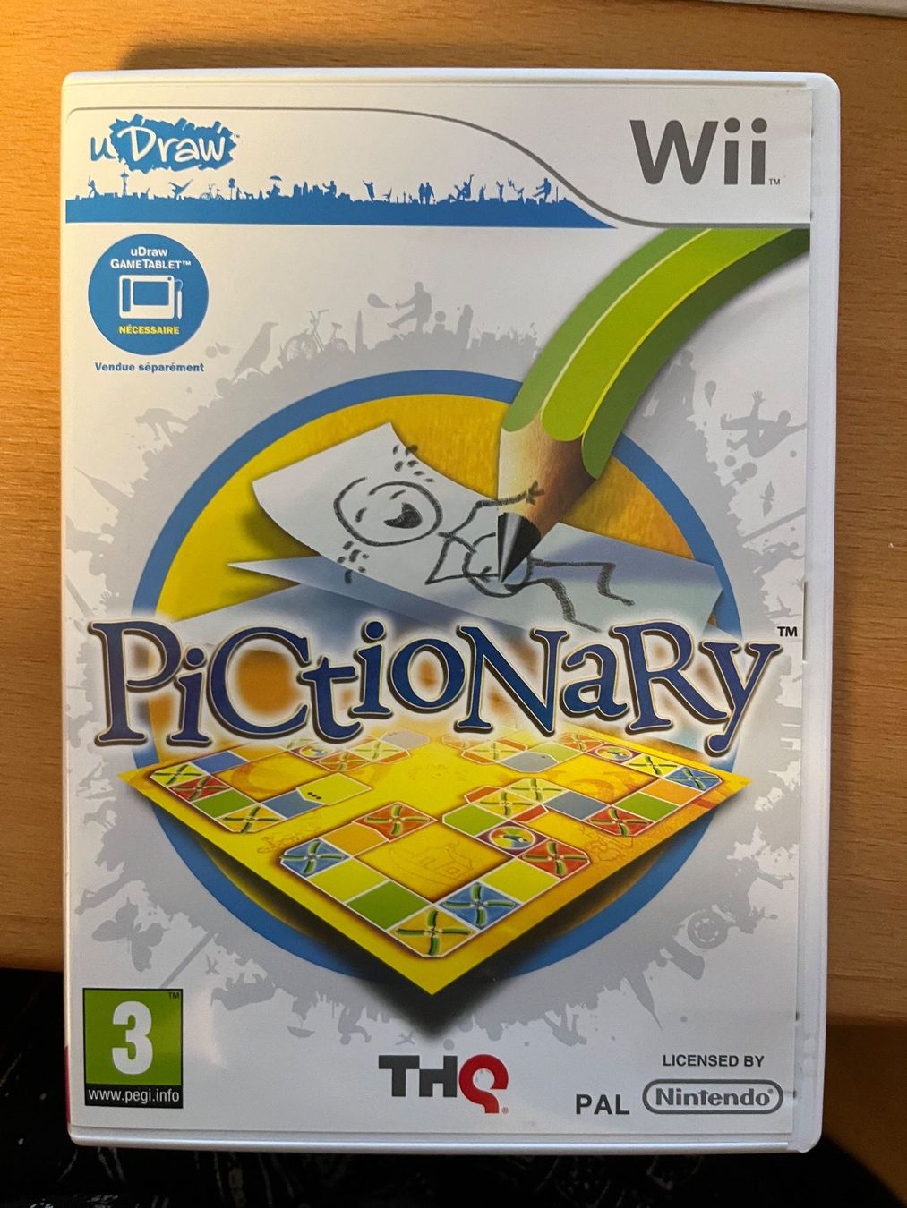 Spiele: Jeu Wii Pictionary uDraw – Gebraucht aus Moutier von Loco65
