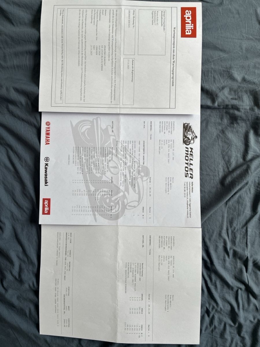 Aprilia Strada: Aprilia SX 125 – Usato da Wettingen venduto da sve_8xrg 8