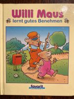 Kinderbuch Willi Maus lernt gutes Benehmen gebraucht
