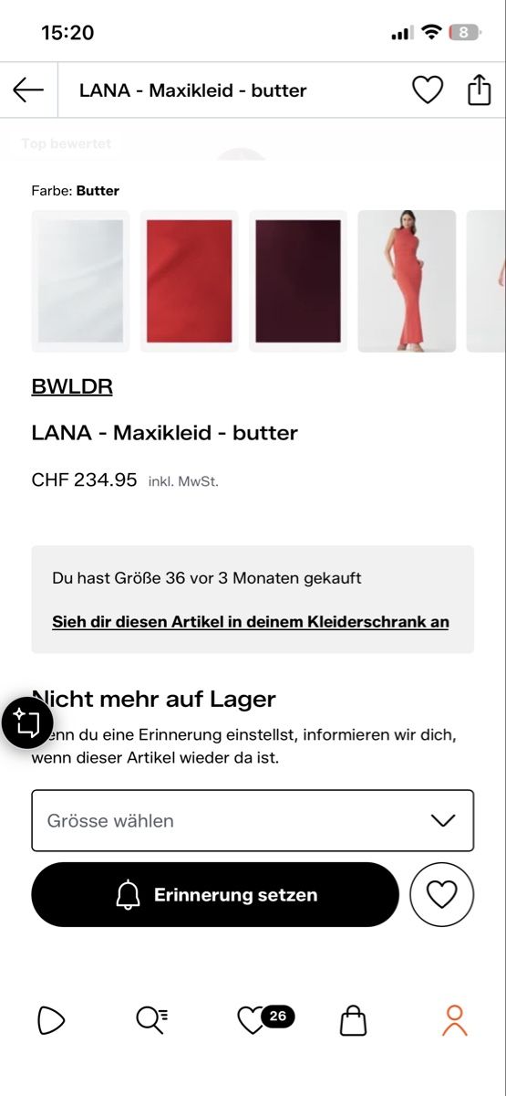 Kleider: Gelbes Abendkleid – Neu und originalverpackt aus Winterthur von MurielFrei 3