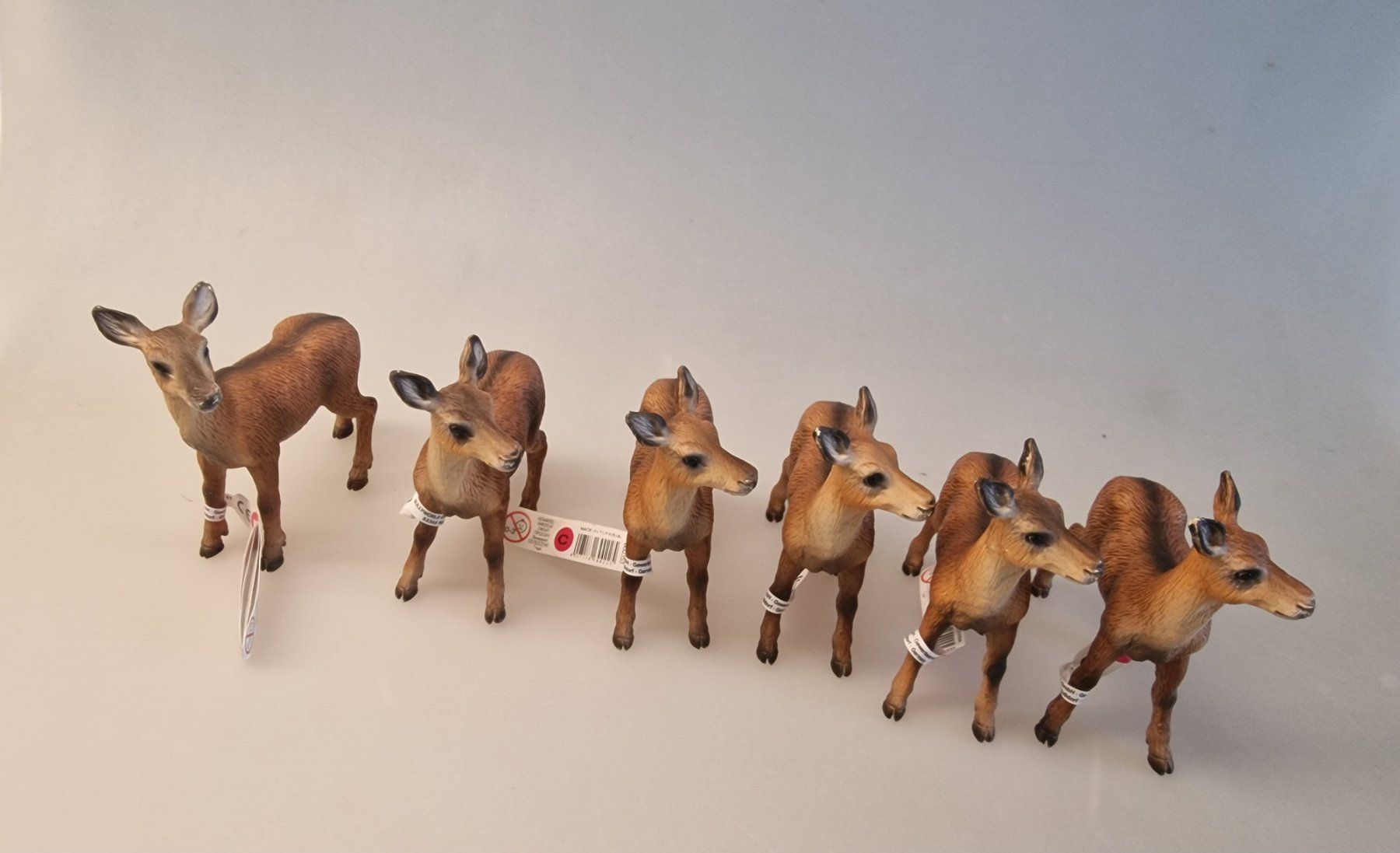 Bullyland Spielzeuge: Bullyland Tierfiguren:  Hirsch  6 Stück Neu – Neu und originalverpackt aus Oberuzwil von aseinkaufswelt