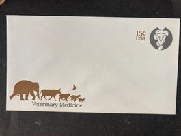USA 1979 Ganzsache 15c Tiermedizin postfrisch