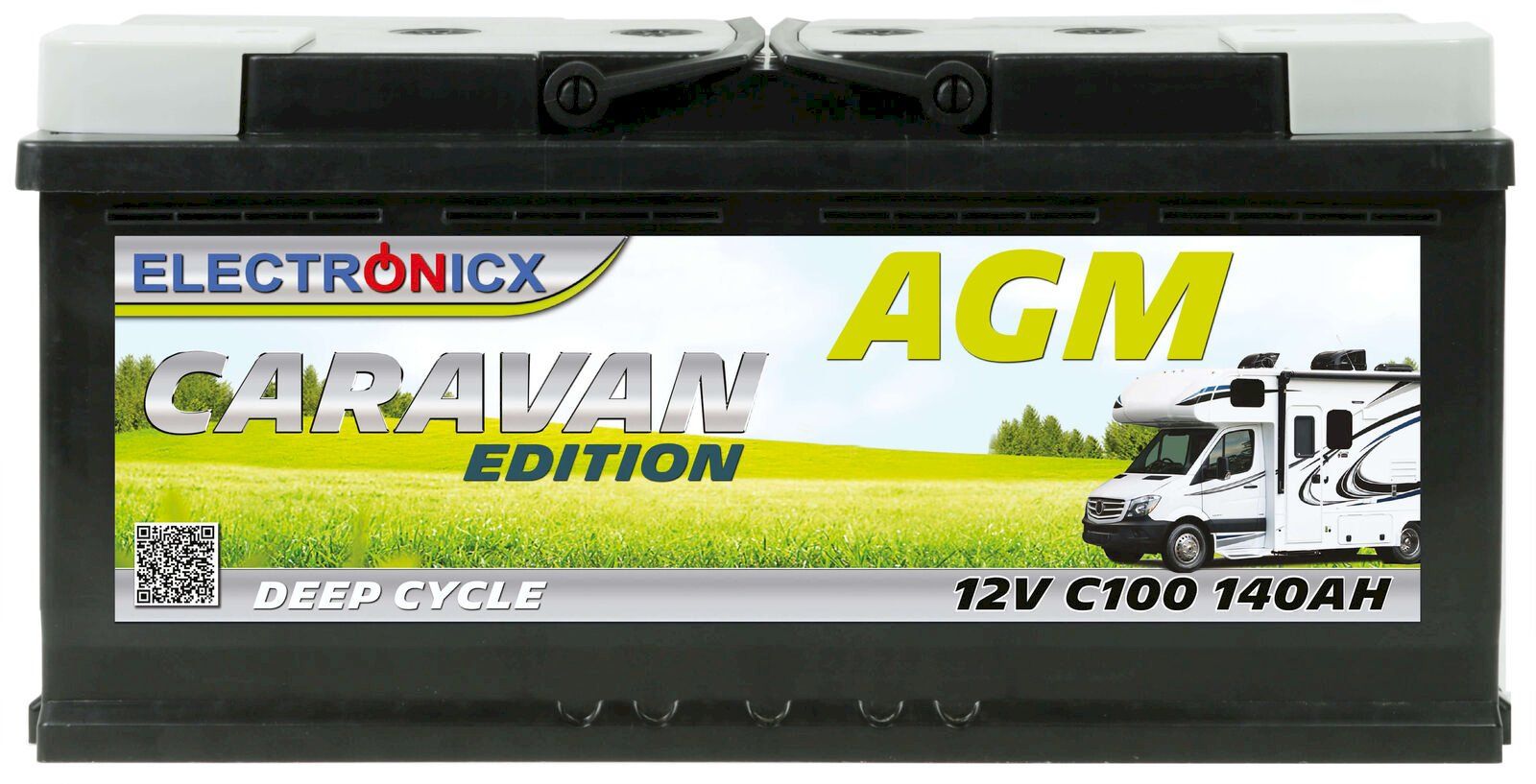 Accus & piles: Electronicx Caravan Batterie 140 AH 12V – Neuf avec emballage d'origine à Bottighofen par zaap