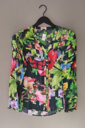 Desigual Langarmbluse Gr. XS grün
