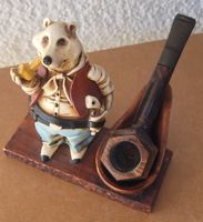 Niedlicher Vintage Pfeifenständer Polyresin 