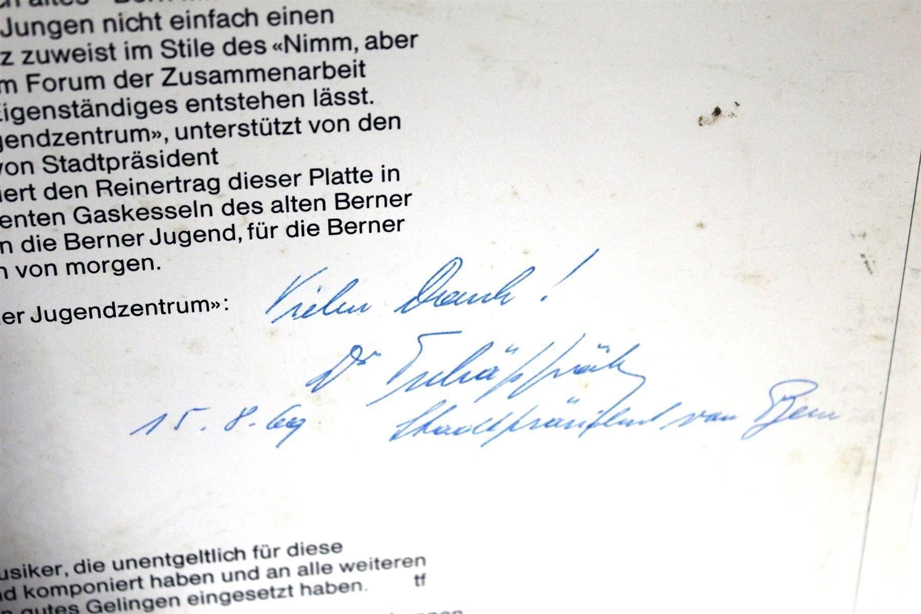 Servierplatten: BÄRNER PLATTE sign. v. REYNOLD TSCHÄPPÄT – Gebraucht aus Bern von kultiges 8