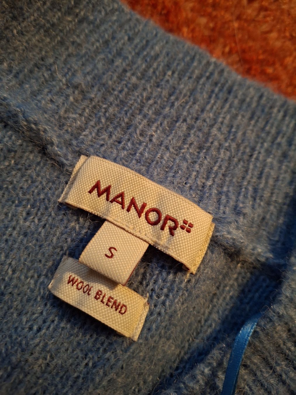 Manor Pulls & Sweat-shirts: Manor Wollmischung Pullover Hellblau, Gr. S, Top Zustand – D'occasion à Burgdorf par kar_6z98 1