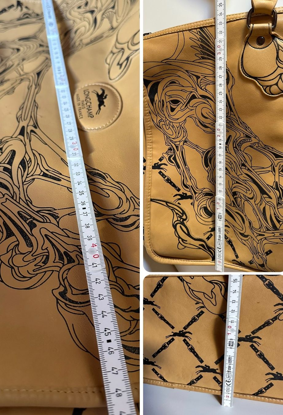 Longchamp Taschen für Damen: LONGCHAMP x Jean-Luc Moerman (Édition limitée) – Gebraucht aus Bernex von euma1976 4