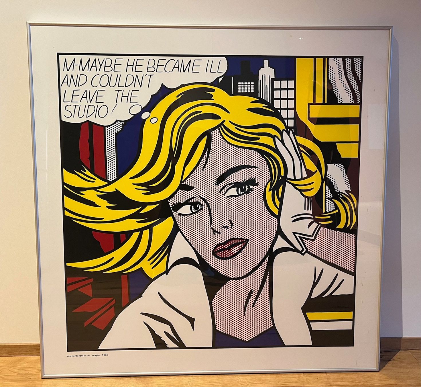 Foto & Immagini: Roy Lichtenstein - M- Maybe – Usato da Zürich venduto da Melodyr01