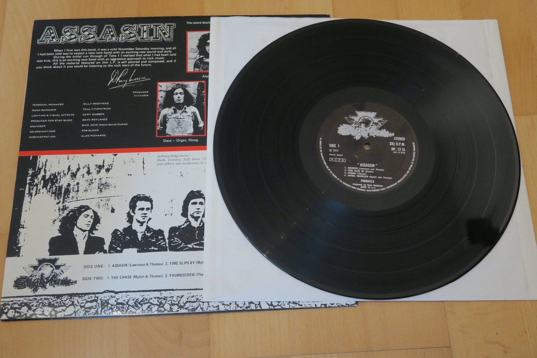 Dischi in vinile: Pinnacle – Assasin – Usato da Thun venduto da Karibu70 2