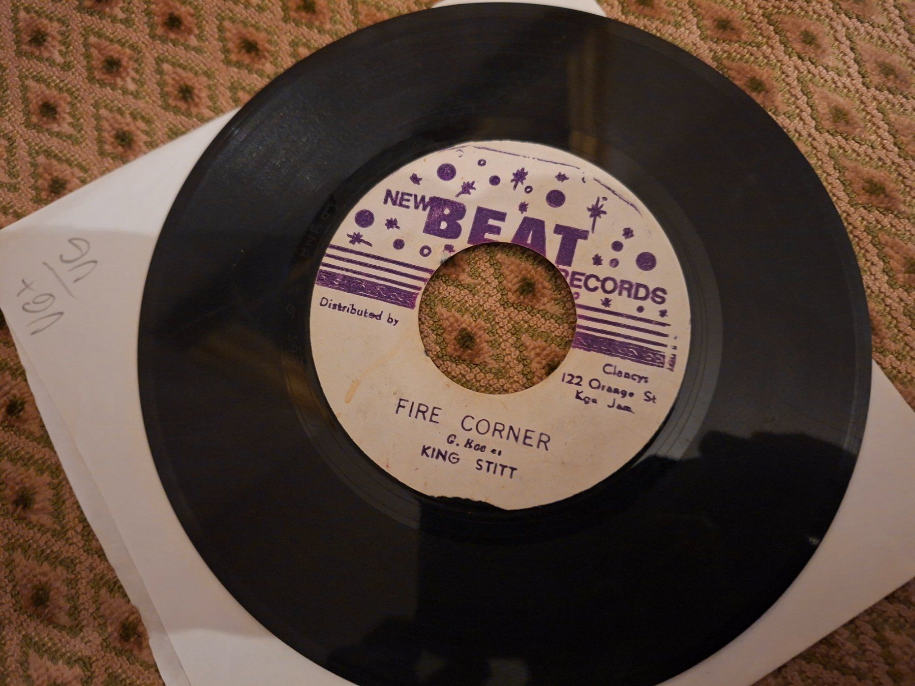 Schallplatten: Reggae/Rocksteady 7" - King Stitt - Fire Corner – Gebraucht aus Bernex von Wannabehasbeen01 1