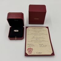 Cartier Love Ring - 18k Weissgold / Box & Papiere - Ab 1.- 