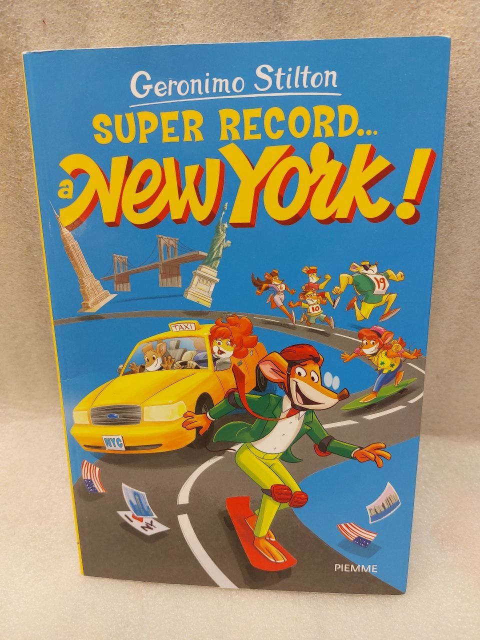 Libri: Libro Geronimo Stilton Super record a New York – Usato da Pambio Noranco venduto da Pol69