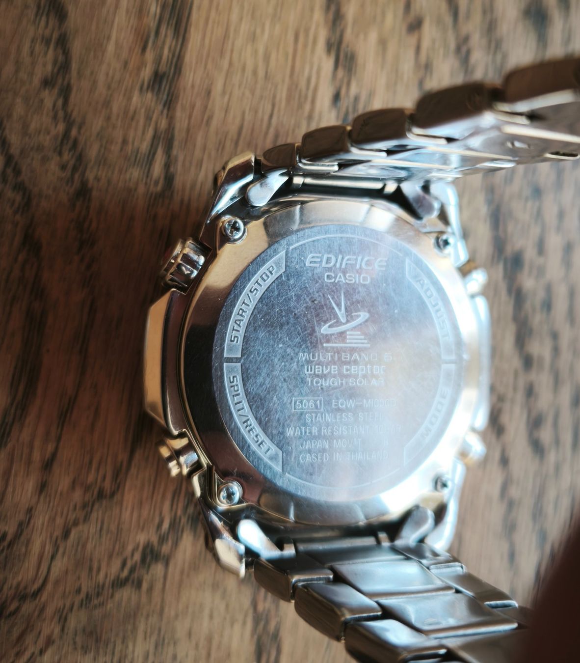 Casio Orologi: Casio Edifice EQW-M1000D Chronograph Multi Band 6 /solar – Usato da Aarau venduto da Blingo01 7