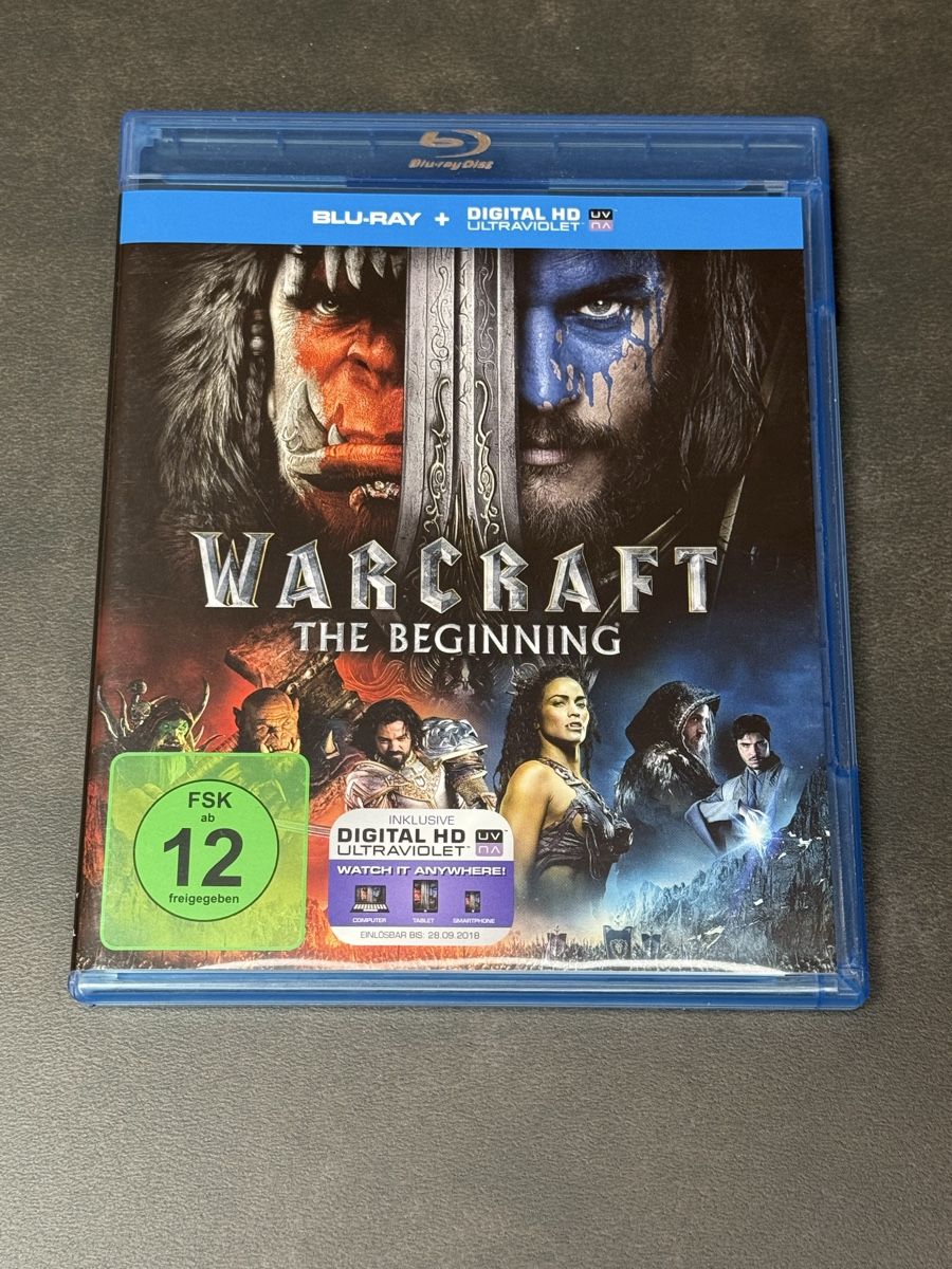 Tutti i DVDs: Warcraft The Beginning Blu-ray Film – Usato da Wallbach venduto da ale_db7t