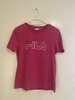 pinkes Fila T-Shirt, Baumwolle, Grösse M (Kindergrösse)