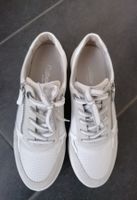1x getragene weisse Damen Sneakers GABOR Comfort, Grösse 7