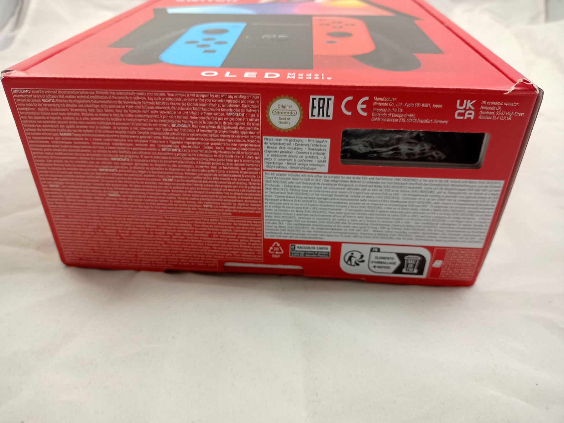 Konsolen: Nintendo Switch Oled Neon Blau/Rot mit – Neu (gemäss Beschreibung) aus Buchs AG von SellAndBuyX 1