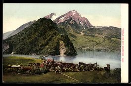 Stanserhorn, Ortschaft und der Pilatus