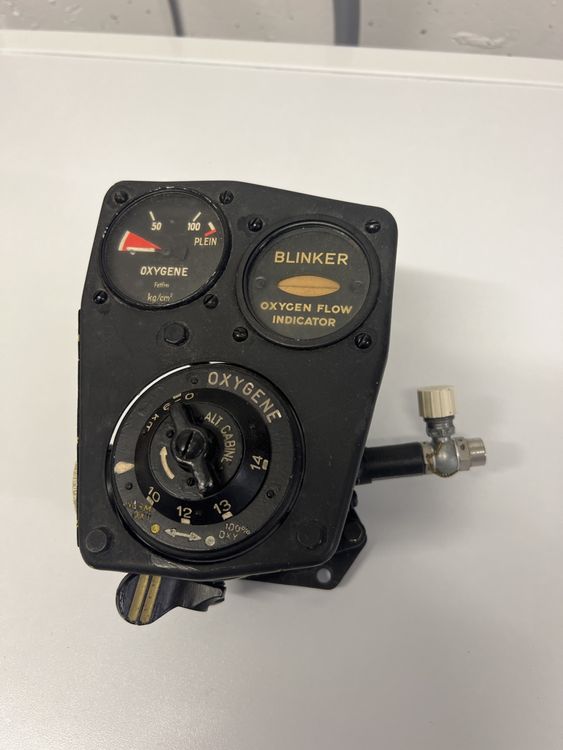 SÜA Sauerstoffregler – CGA 540 Anschluss, 0–145 Psi, Für Schweißgas & Industrie