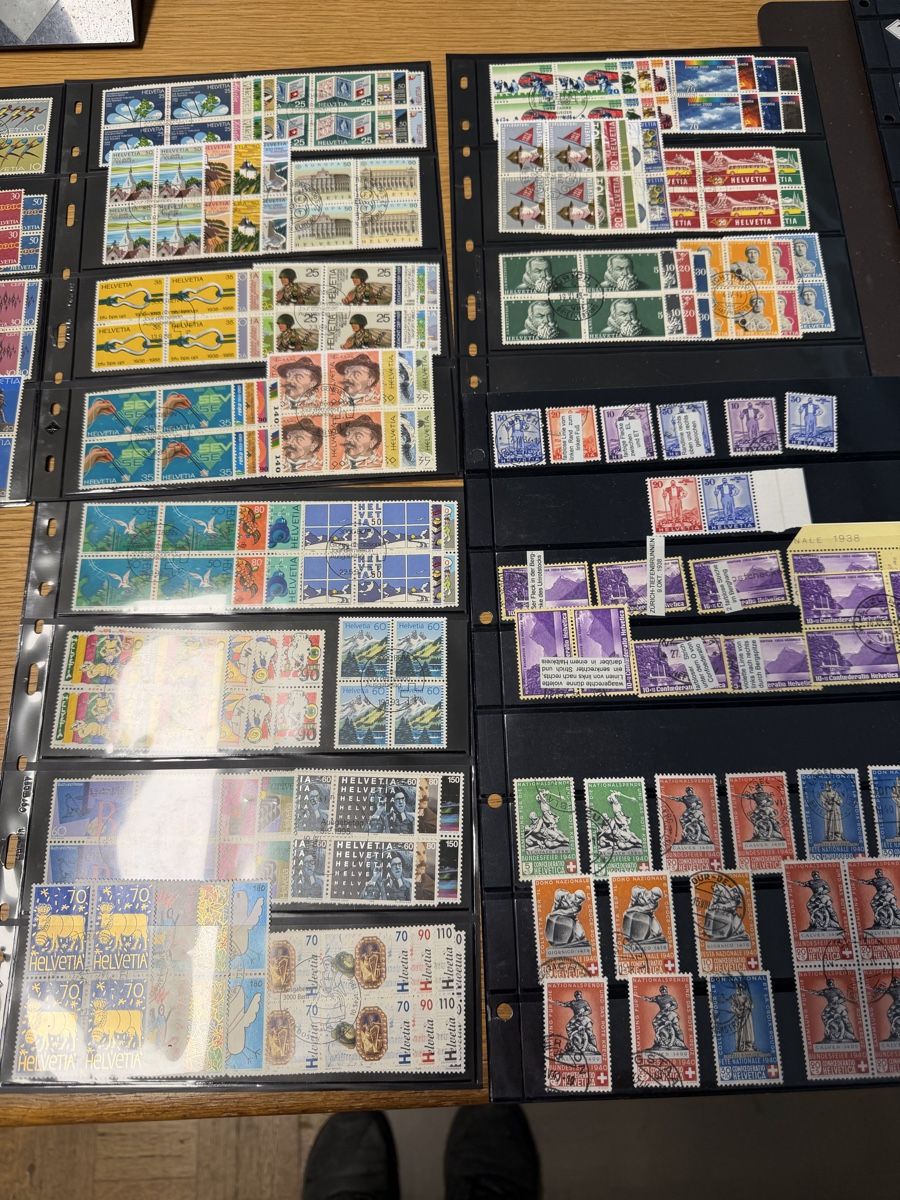 Alle Briefmarken: Kleines Pösteli Schweizer Briefmarken  – Gebraucht aus Murgenthal von Tina_4055 1