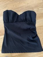 ZARA Bandeau Top black Size L