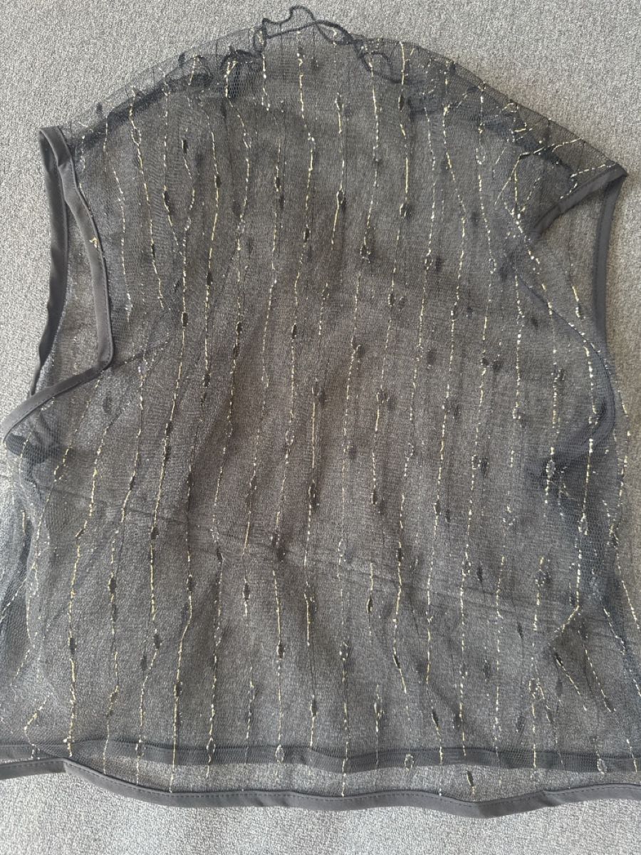Camicette: Dirndl Bluse kurz schwarz transparent  – Usato da Bülach venduto da Mellinchen30 1