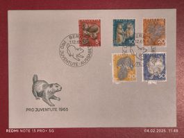 Pro Juventute FDC 1965