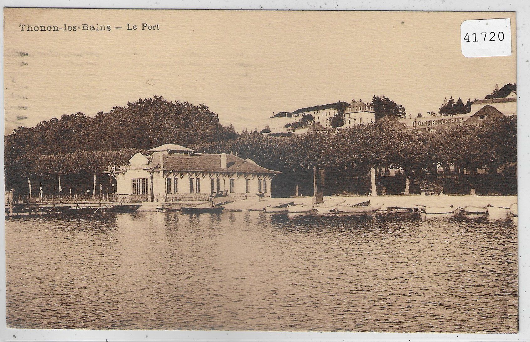 Ansichtskarten: Thonon-les-Bains - Le Port – Gebraucht aus Ettingen von Kartenplanet