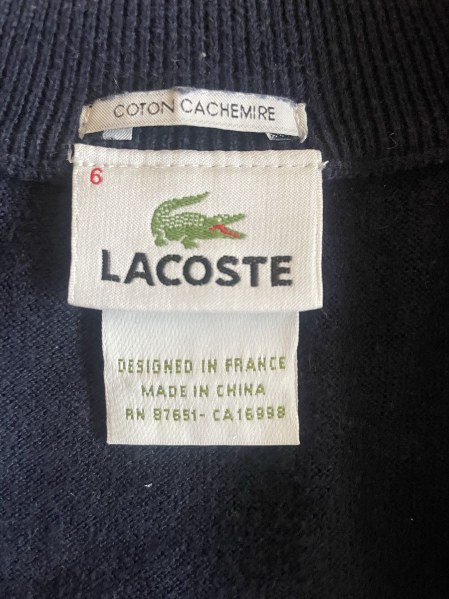 Lacoste Maglioni & Felpe: Vintage Lacoste Herren Pullover – Grösse L – Usato da Visp venduto da lut_8nkc 2