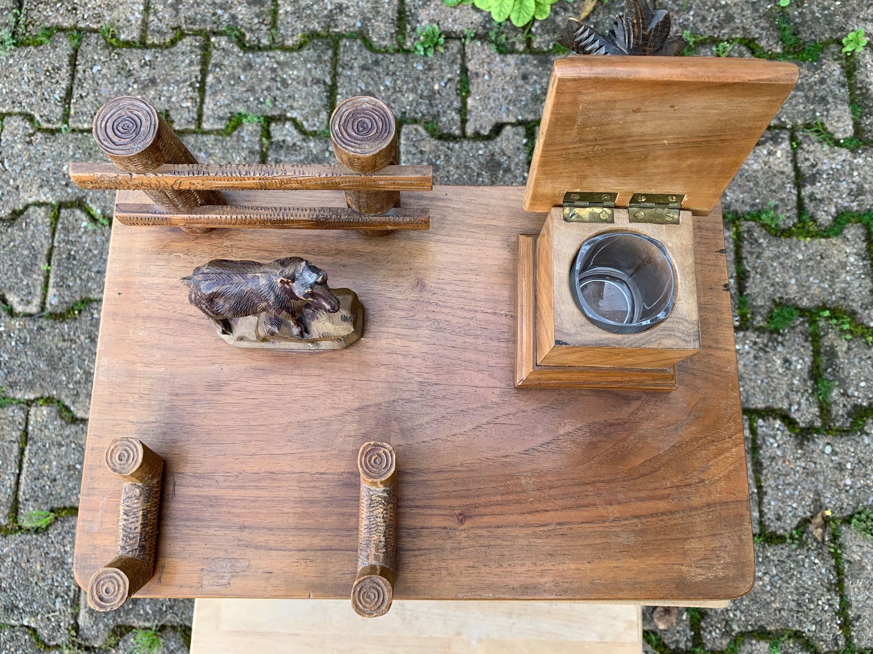 Altro in Antiquarato & Arte: wunderschöne Berner / Brienzer Schreibtischgarnitur – Usato da Feldbach venduto da Olive1 8