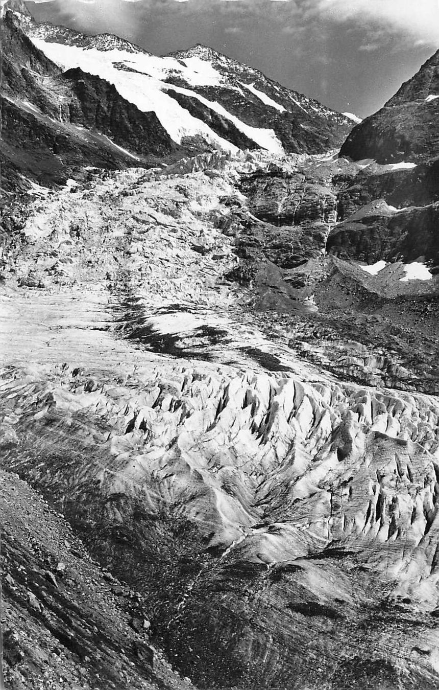 Ansichtskarten: Grindelwaldner Gletscher – Gebraucht aus Biasca von Blenio71
