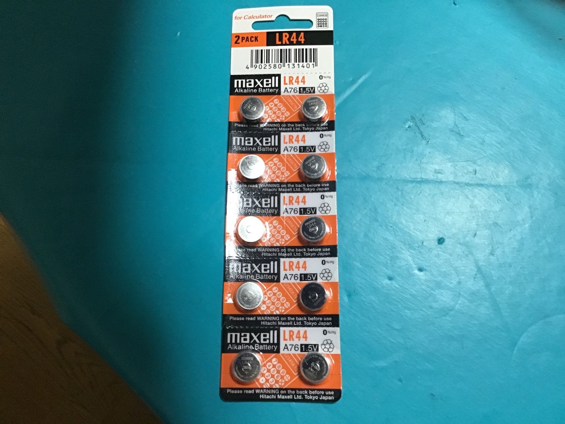Akkus & Batterien: 50 piles maxell LR44 – Neu und originalverpackt aus Lausanne von topthai 1