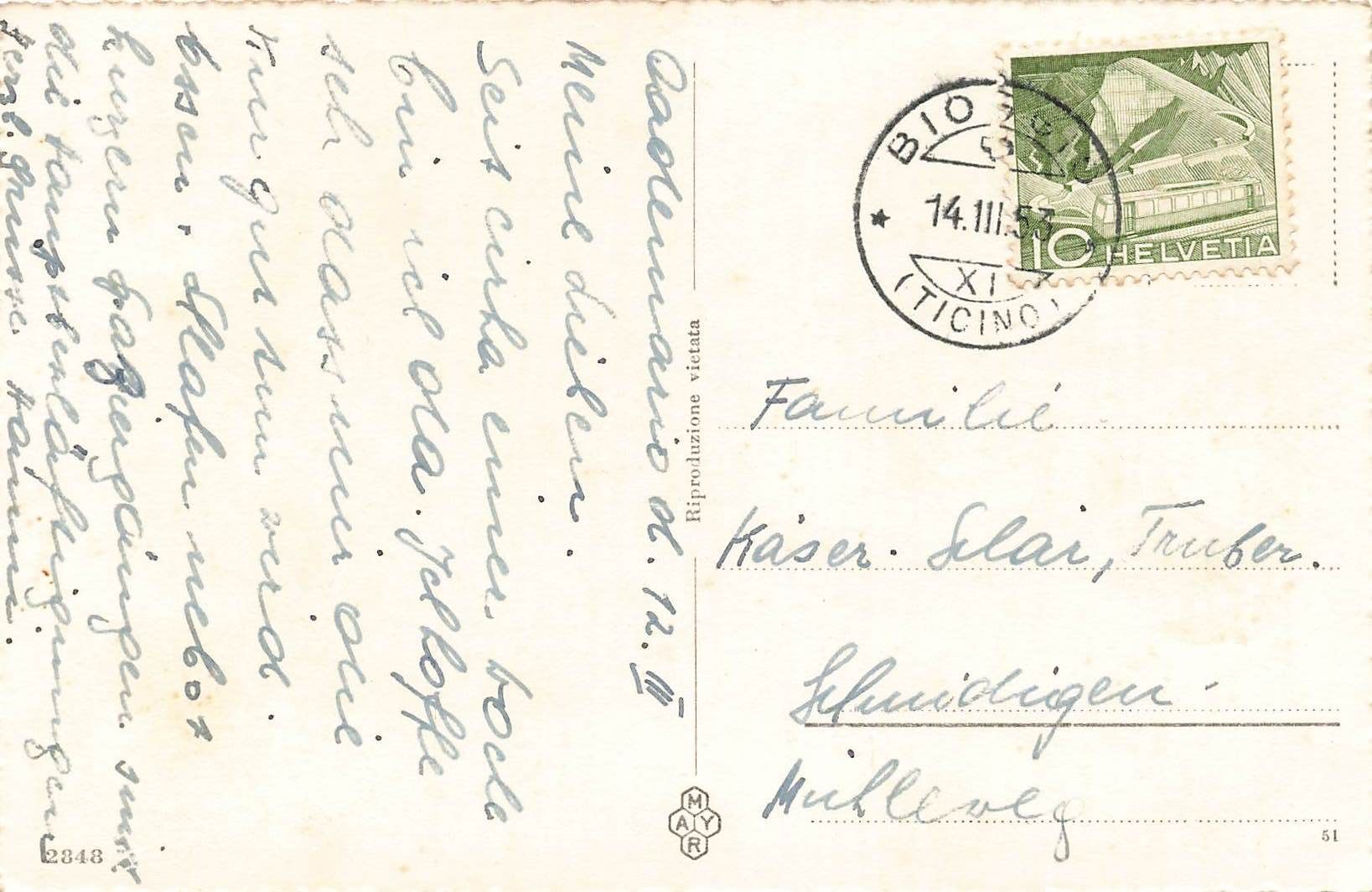 Cartes postales: Cademario – D'occasion à Biasca par Blenio71 1