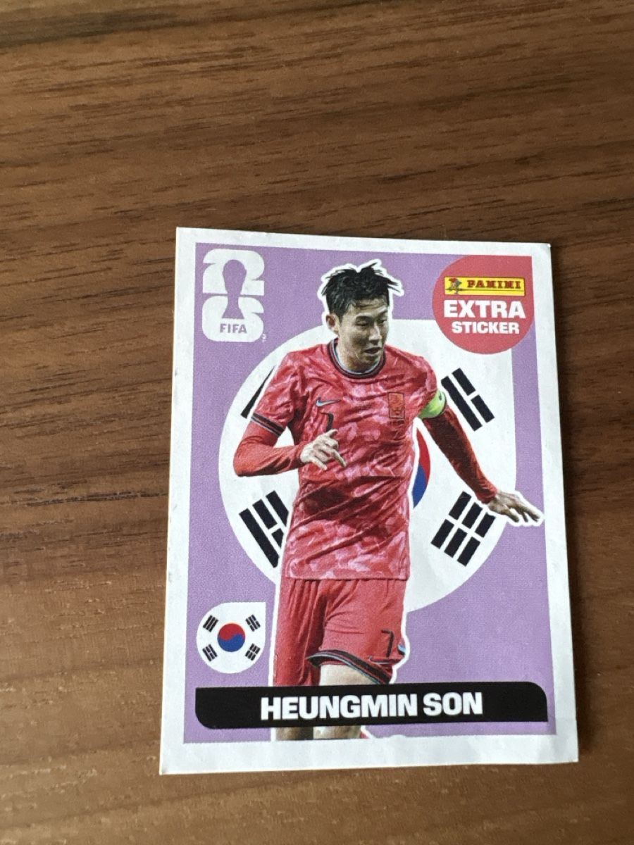 Panini Carte collezionabili: Panini Extra Sticker Heungmin Son – Nuovo (secondo la descrizione) da Menznau venduto da Hetfield85