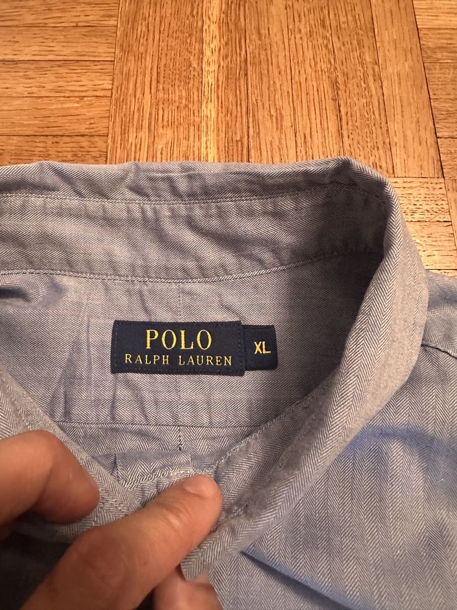 Ralph Lauren Camicie: Polo Ralph Lauren Hemd Grösse XL hellblau – Usato da Baden venduto da Marytumby 3