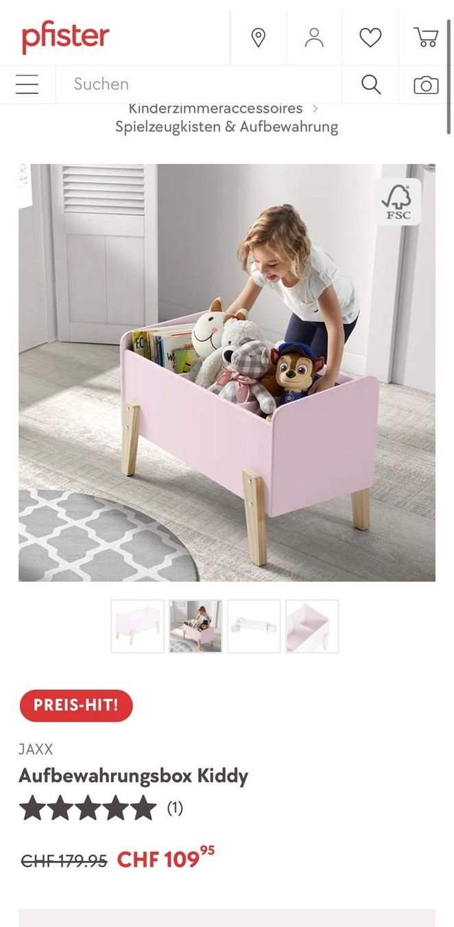 Coffres: aufbewarungsbox kiddy – D'occasion à Basel par Nerea07 3
