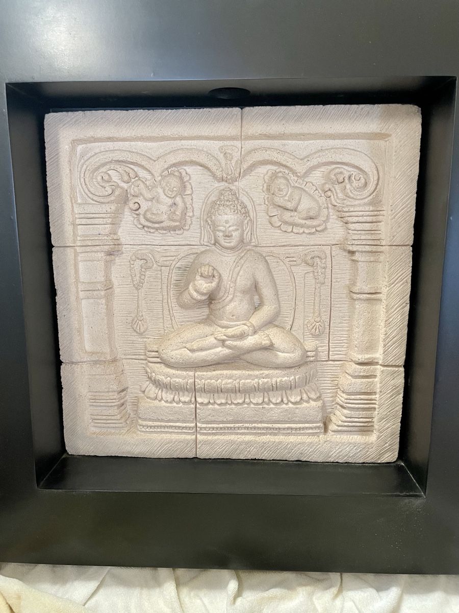 Foto & Immagini: Asiatisch Buddha Relief Steinbild – Usato da Hochdorf venduto da FlordeCebo 4