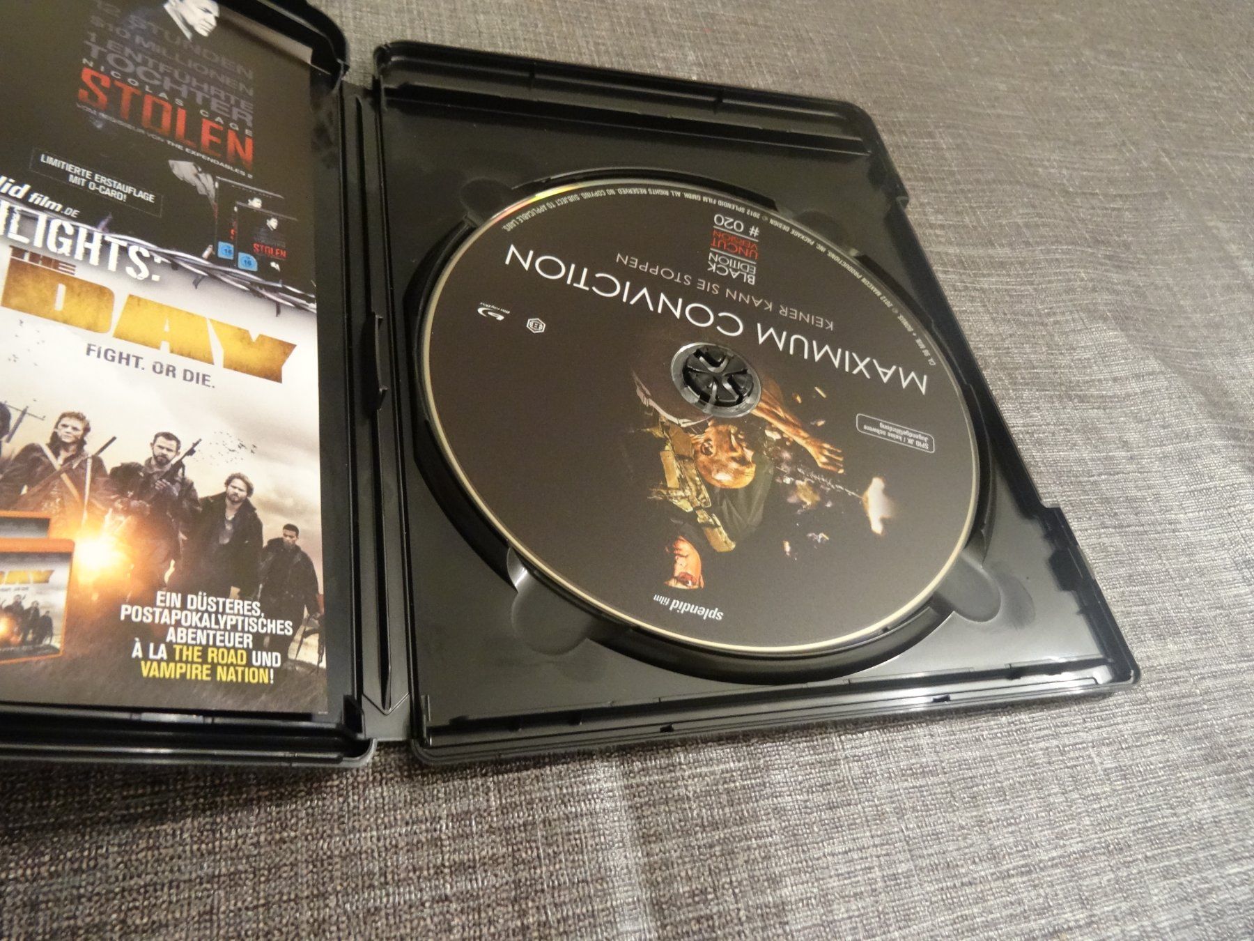 Tutti i DVDs: Blu-ray Maximum Conviction Black Edition UNCUT – Usato da Olten venduto da Disc-Verkauf 1