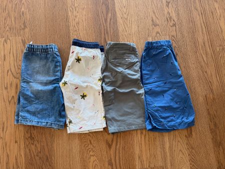 4 x Shorts für Kinder, Gr. 152