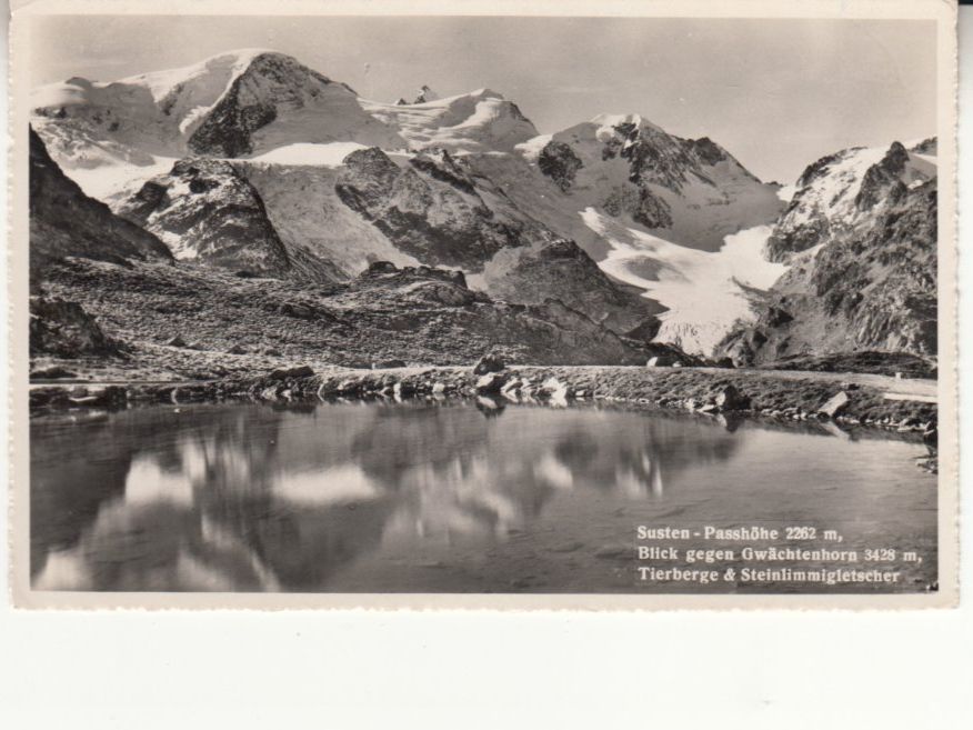 Ansichtskarten: Susten 1954 – Gebraucht aus Bürglen TG von StampGraf