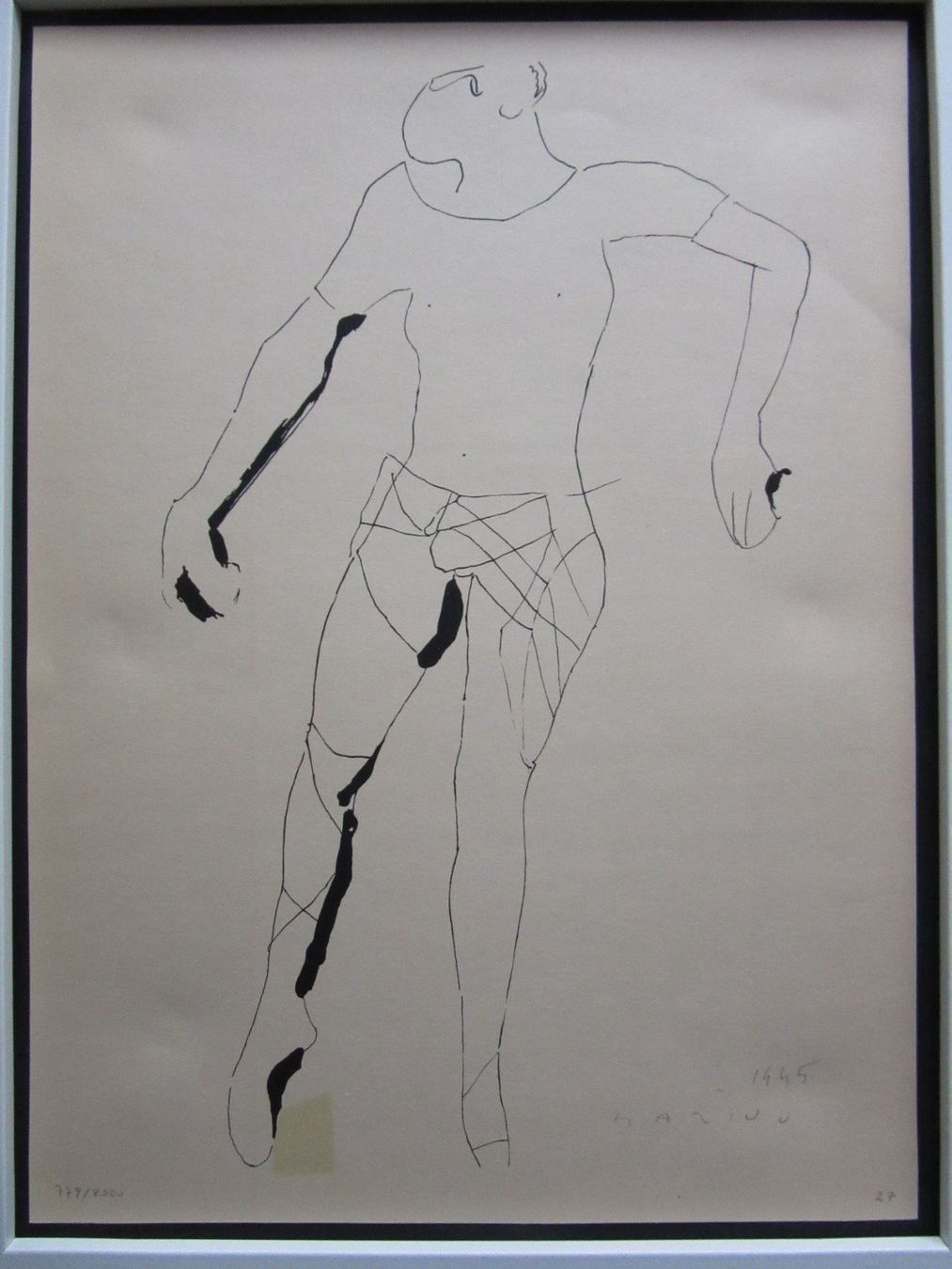 Poster & Bilder: MARINO MARINI  MIT NEUWERTIGEM RAHMEN – Gebraucht aus Gersau von grafik-kunst 1