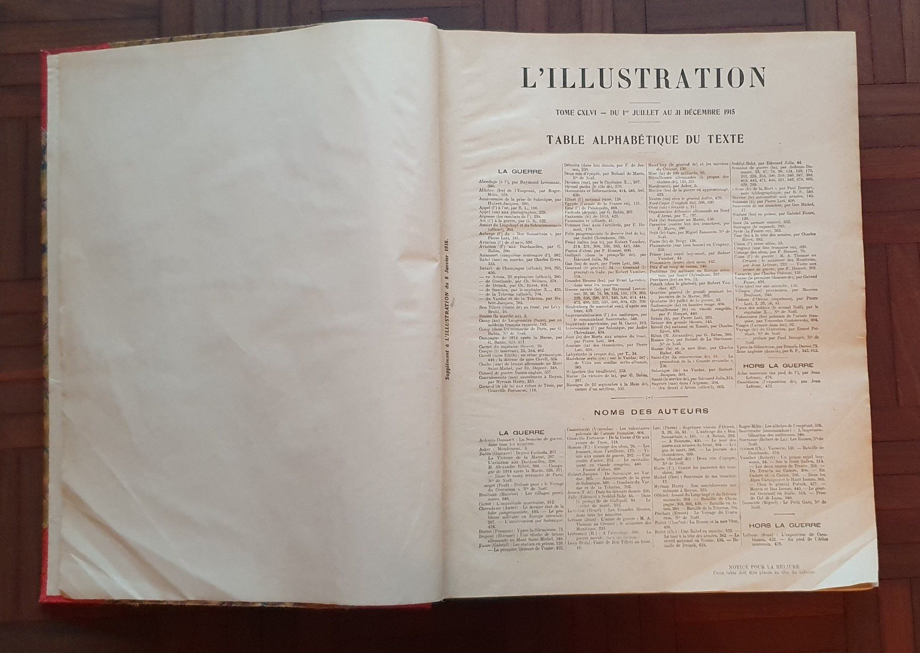Riviste & Magazine: l'illustration 1915 – Usato da Kreuzlingen venduto da Rschweiz1 1