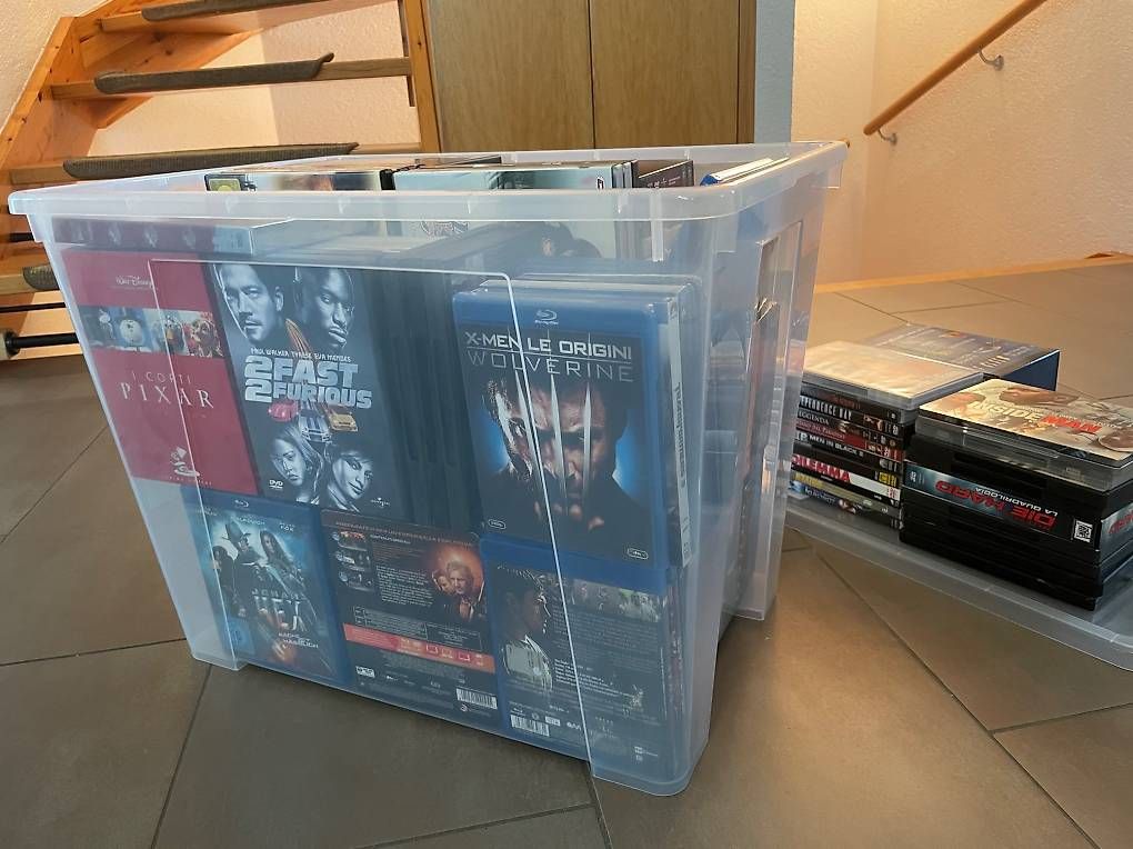 Tutti i DVDs: Riesige Sammlung von Blue Rays und DVDs – Usato da Giebenach venduto da Flaz78 2
