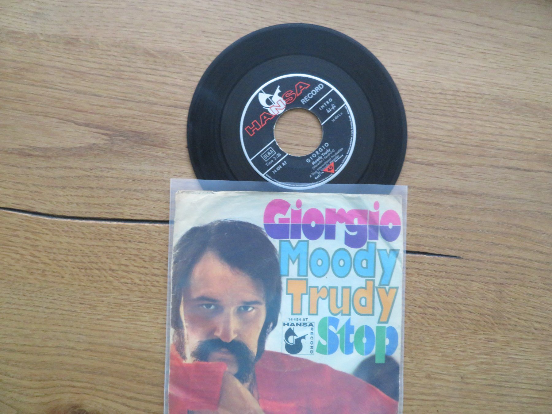 Dischi in vinile: Giorgio Moody Trudy Stop, Single Schallplatte – Nuovo (secondo la descrizione) da Zürich venduto da max_cp5f