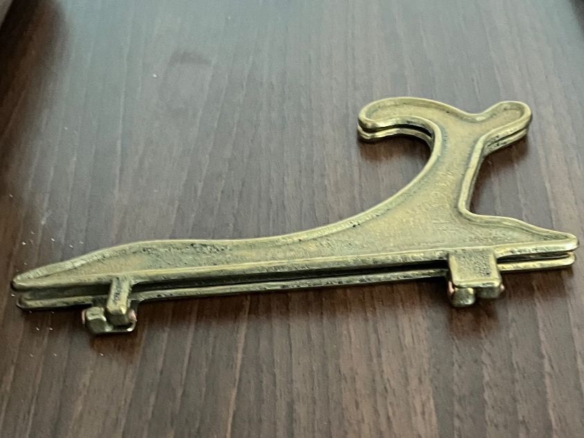 Altro in Decorazioni & Accessori: Antiker MESSING-TELLERSTÄNDER/-PRÄSENTATIONSSTÄNDER! – Usato da Islikon venduto da sav_m8xk 4