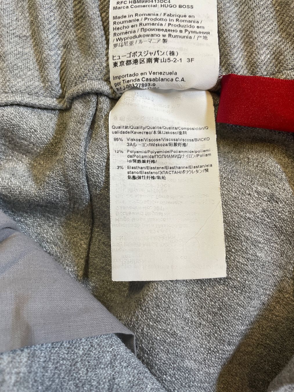 Hugo Boss Pantaloni: Hugo Boss, Damen Freizeithosen, hellgrau, Gr. 36, neu – Usato da Baar venduto da koala9 3